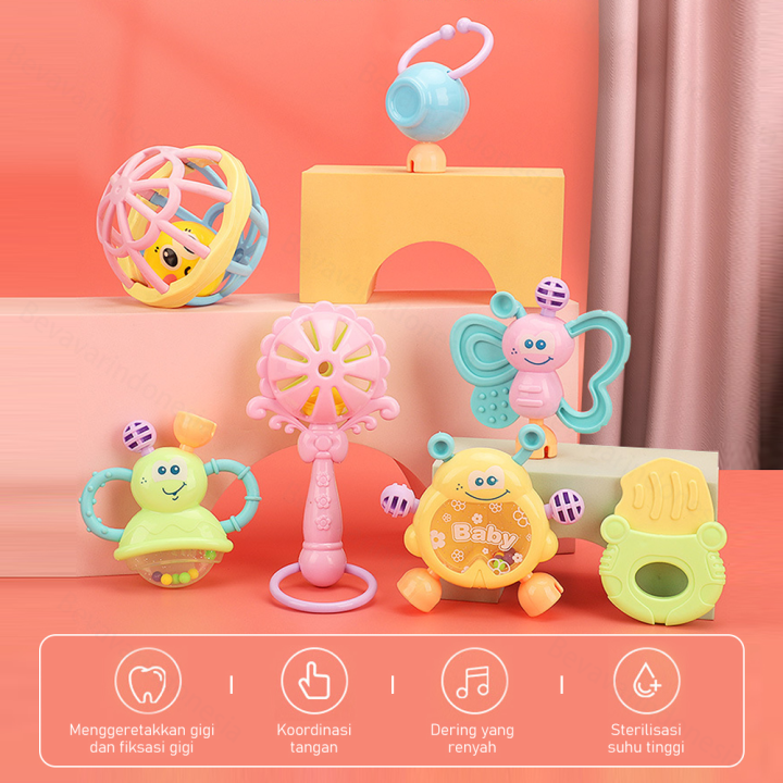 BEVAVAR%20Mainan%20gigitan%20teether%20bayi%20set/rattle%20stick%20mainan/kerincingan%20bayi%20-%20Image%203