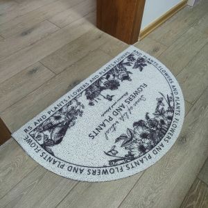 Có thể cắt lụa vòng tròn hộ gia đình nhập cảnh cửa thảm nhập cảnh cửa thảm không-trượt thảm cho cạo bùn và cọ xát đất thương mại cửa thảm