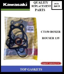 CT150 BOXER BAJAJ ROUSER 135 TOP OVERHAULING GASKETS TOP GASKET KAWASAKI- MIUMOTO