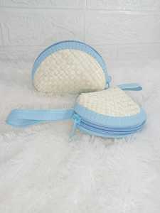 Dompet kerang mini/ Dompet wanita / Dompet koint/ Dompet anyaman pandan/Dompet cantik/