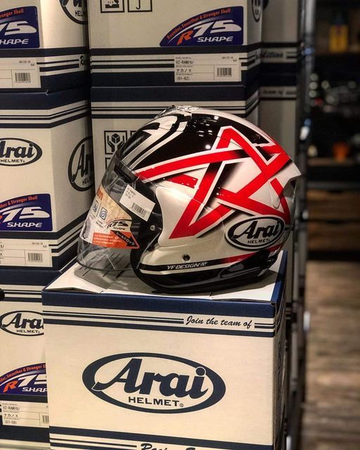 Arai x 56Design VZ-RAM NAKANO pentagram Shinya Nakano limited