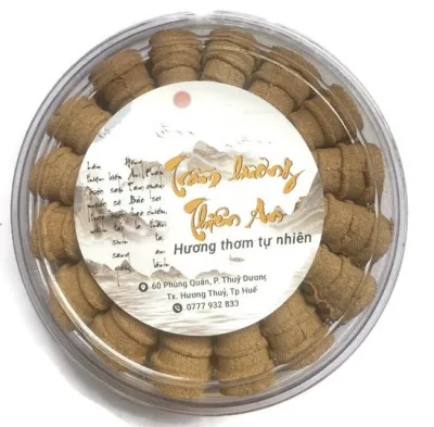 Nụ Trầm Hương Tự Nhiên 100% Loại Đặc Biệt - Hộp 30 nụ trầm khoái ngược -Trầm Hương Thiên An Huế