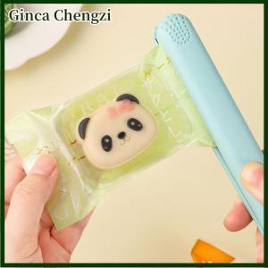Ginca Mini Portable Plastic Sealing Machine Storage Household Bag Clip Handheld Seal Packing Impulse Sealer Kitchen Accessories