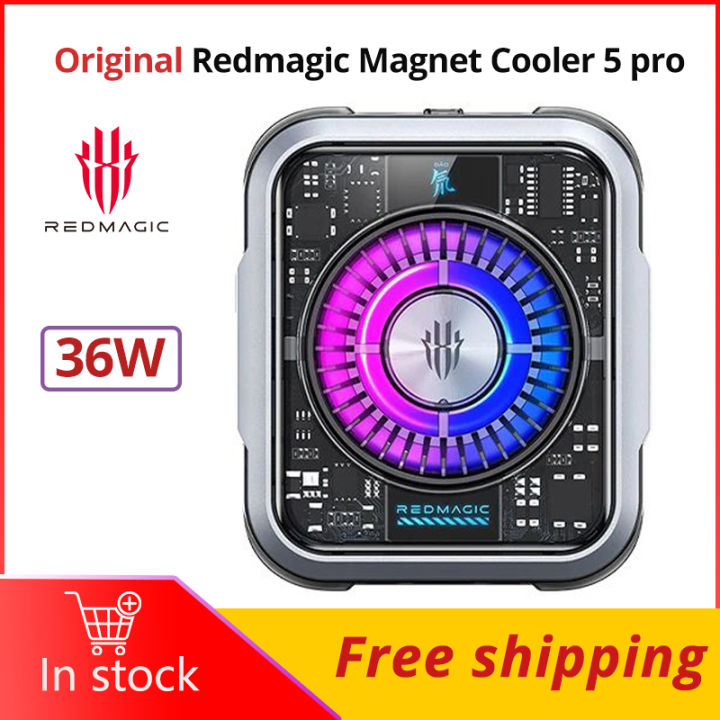 Nubia RedMagic Magnetic Cooler 5 Pro 36W RBG lights VC Liquid Gaming ...