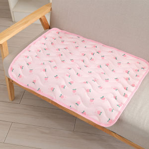 【SG】Pet Cooling Mat Breathable Comfortable Non-Slip Soft Large Summer Ice Cool Pet Home Cushion