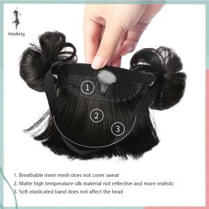 🔥ส่วนลด 10 บาท สำหรับการซื้อ 1 ชิ้น🔥ราคาถูก วิกผมถักเปียสำหรับเด็กทารกที่คาดผมวิกผมสำหรับเด็กผมหน้าม้าปลอมสำหรับเด็ก