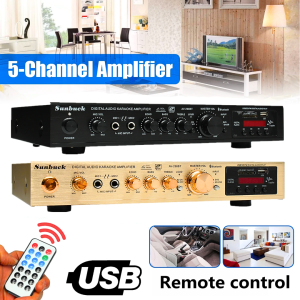 READY Sunbuck AV-298BT Ampli Amplifier Bluetooth 5.0 Karaoke rumahan 2000 watt EQ Mixer Audio FM