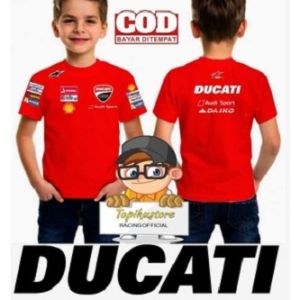 Ducati Moto GP topikustore Kaos ANAK Distro / Racing / Rasing / Recing / Resing