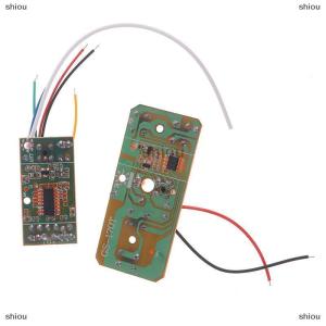 [COD] shiou 4CH RC điều khiển từ xa 27MHz mạch PCB Transmitter Receiver Board đài phát thanh hệ thống cho RC xe