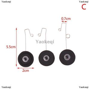[COD] Yaokeqi 1Set Foam Hand Throwing Glider Landing Gear Kit with Wheel Airplane Accessories