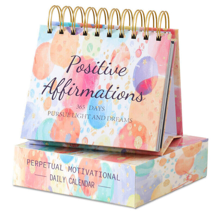 Desk Calendar Motivational Daily Planner 2024 Inspirational Quotes