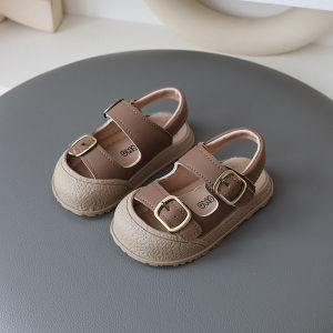 Sandal thể thao phong cách Hàn Quốc cho trẻ em Giày mùa hè cho trẻ mới biết đi Đế mềm chống trượt Dép đi biển cho học sinh cho trẻ em trai cô gái H053032026