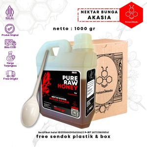 Madu Asli Murni Nektar Akasia 100% Original Pure Raw Honey