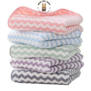 Khăn mặt lông cừu Hàn Quốc COMBO 5 cái Khăn tắm lông siêu mượt hàng xuất khẩu kích thước 30x50cm