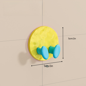 Punch-free plug hook Strong adhesive hook Bedroom and kitchen wall mount Power cord and socket storage