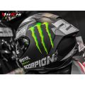 SCORPION EXO R1 AIR - Fabio Quartararo Monster Silver. 