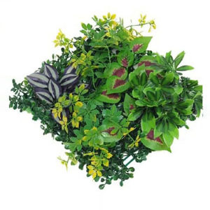 Artificial Plant Wall Panel DIY Hanging Green Plant Wall Lawn Background Wall with UV Protection