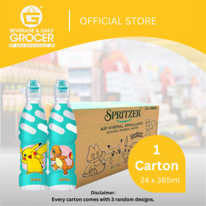 [Pokemon Series] Spritzer Natural Mineral Water Kids Bottle 24x365ml