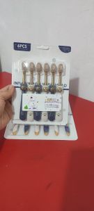 bàn chải đánh răng trẻ em vỉ 6 chiếc lông mềm mượt