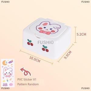 [COD] FUSHI0 Kawaii Phim Hoạt Hình Bàn Tổ Chức Hộp Nút Mỹ Phẩm Lưu Trữ Hộp Với Nắp Mini Đồ Trang Sức Tổ Chức Mỹ Phẩm Trang Điểm Container