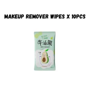 [MALAYSIA READY STOCK] HomePark Avocado Facial Wipes Makeup Remover Wrapped Avocado Wipes Alcohol-Free Travel 牛油果卸妆湿巾温