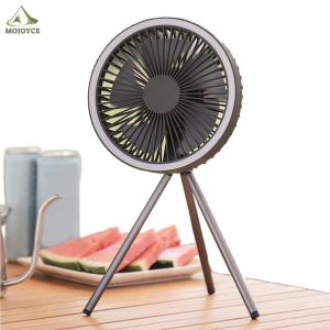 Portable Camping Fan W/ Timer Function Hanging Camping Ceiling Fan for Tents Camp Travel Fishing