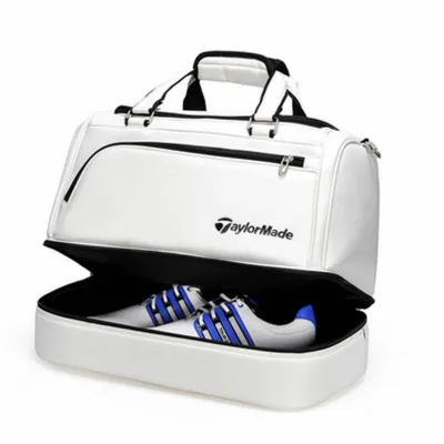 Authentic NEW American TaylorMade Golf Clothing Bag Outdoor Multi-functional Storage Bag Fashionable Mens And Womens Large-capacity Portable Clothes Bag Independent Shoe Bag
