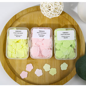 [Local Seller] Portable Soap Paper Hand Wash Portable paper Soap Travel Soap Sheet Disposable Antibacterial