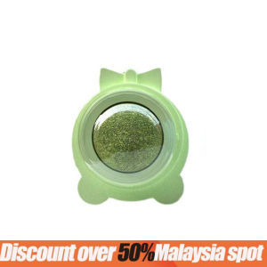 Rotating Catnip Ball Clear Mouth Cat Mint Cat Ball Cat Nip Cat Treat Mint Ball Catnips Serbuk Kucing 猫薄荷球