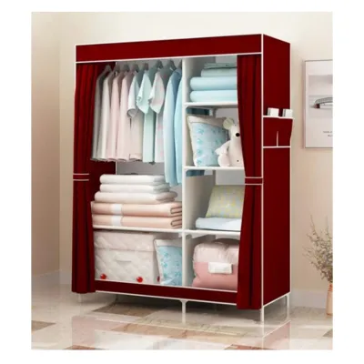 Canvas Clothes Wardrobe Good Quality Dust (CW - S15 - 6CA)