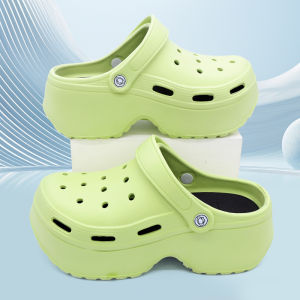UoMeAi Sandal Slop Wanita Kekinian Sandal Kodok Dewasa Wanita Sandal Fuji Sandal Baim Wedges Anti-slip