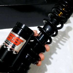 New ~ Shockbreaker Shock Copy Yss Racing Tabung Bawah Full Black As Gold Uk 310mm & 330mm Matic Pnp Mio/ Mio Gear/ Vario/ Beat/ Scoopy/ Genio/ Spacy/ X-Ride/ Fino/ Lexi/ Xeon/ Fazio/ Filano Dll