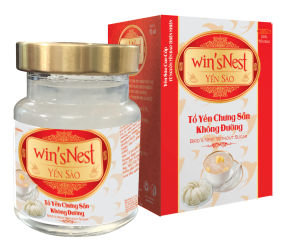Yến Sào cao cấp winsnest Tổ Yến Chưng Sẵn Không Đường 20% (70 ml/ lọ)
