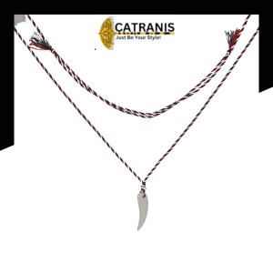 CATRANIS KALUNG TALI TRIDATU BALI BANDUL TARING ETNIK PRIA DAN WANITA