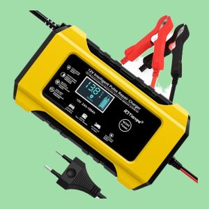 Sạc ắc quy thông minh 12V/7A 4Ah-140Ah Foxsur có khử Sunfat: Tự ngắt khi đầy Bảo dưỡng và phục hồi ắc quy hiệu quả