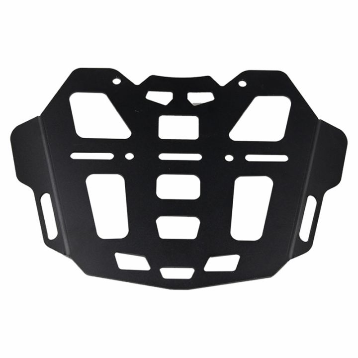 Electric Scooter And Motorbike Rear Luggage Rack Universal Mounting Bracket With Screws Heavy Duty Tail Box Base Plate For Rear Carriers Cargo