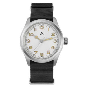 Militado ML08 38mm Quartz Watch Military VH31 Movement Double Sapphire Crystal Luminous 100m Waterproof Vintage Watches