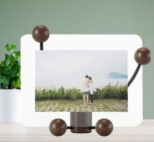 Umbra Modern and Unique Woody Photo Display Tabletop Picture Frame