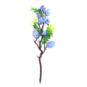 Easter Decoration Eggs Tree Artificial Branches Painted Bird Eggs Bouquets