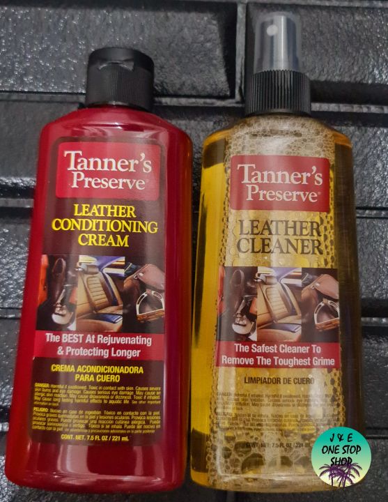 Tanners Preserve Leather Care Combo Pack Leather Maintenance Kit Leather  Protection Set - Lazada | Lazada PH