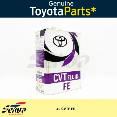 [4 LITERS] Toyota CVTF FE - [2013 - 2025 CVT] Toyota Vios CVTF - Genuine Toyota Auto Parts