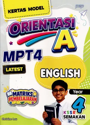 BUKU LATIHAN ( 2026 ) : KERTAS MDEL ORIENTASI A MPT4 LATEST ENGLISH YEAR 4 KSSR SEMAKAN