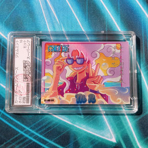 Thẻ Khung slab label 10 Point One Piece Monkey D Luffy Nika đô hiếm MR DY-MR-04 Nf39 2