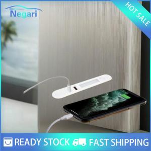 NG Motor✨ COD ✨ Car 1Pcs Bedside Table Phone Embedded Charger 1 USB A And 1 Type-C With Night Light Hidden Multi-plug Embedded Hidden Power Socket