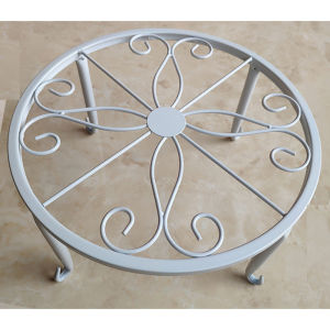 【HHarbour】ขาตั้งกระถางดอกไม้เหล็ก ชั้นวางกระถางต้นไม้ สไตล์เรโทร พระคุณ วัสดุเหล็ก
