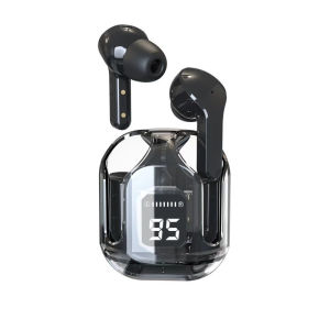 Air31 TWS Headset Bluetooth TWS Air31 Ultrapods A31 Wireless LED Display Transparan Hifi Stereo Microphone In Ear Earbuds Stylish Noise Canceling