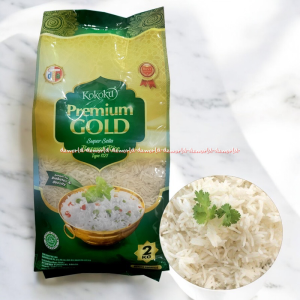 Kokoku 2kg Premium Gold Super Sella Basmati Rice Diabetes & Obesity Low Sugar Rendah Gula Beras Untuk Penderita Diabetes Beras