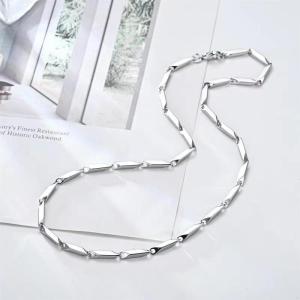 Dây Chuyền Nam Xích Trơn HiHop Ngầu Đẹp Chất Thời Trang Fancy Màu Bạc - Vòng Cổ Nam Basic Hàn Quốc Titan Không Gỉ