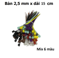 Gói 100 Chiếc Dây Rút - Dây Thít Nhựa Dẻo - Dây Lạt Nhựa Nhiều Màu Sắc Lựa Chọn, Dùng Trong Trang Trí, Buộc Dây Cáp Trong Gia Đình. Phụ Kiện Home 5600. 