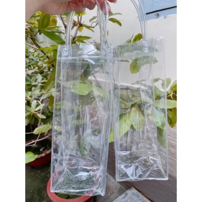 Túi đựng bình giữ nhiệt trong suốt đựng bình ly giữ nhiệt túi nhựa đựng bình nước cốc nước dieulinhshop